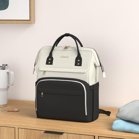 LOVEVOOK Laptop Backpack 17 Inch Computer Business Nurse Diaper Bag - Picture 9 of 14